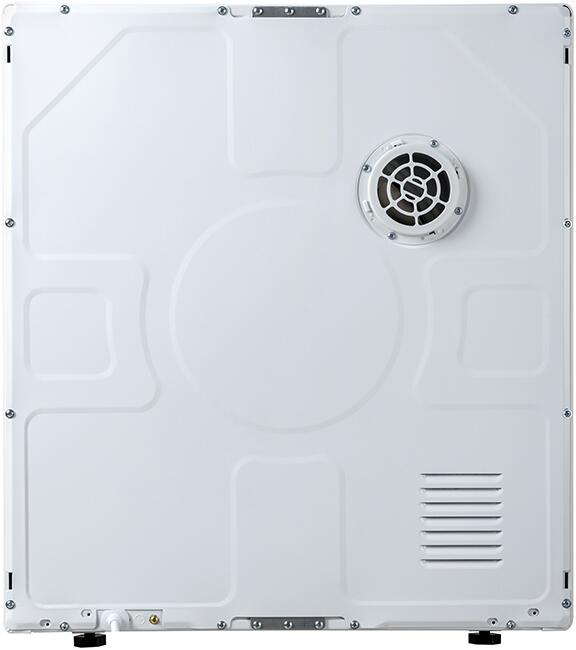 Equator 24'' White Electric Dryer 4 Dry Cycles Lint Filter 2.6 cu. ft. - Image 4