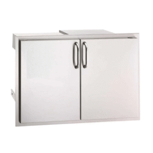 Fire Magic Stainless Select Double Doors W/ Trash Tray & Dual Drawers