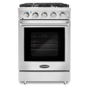 Cosmo 24 Professional Style Gas Range 3.7 cu. ft. Oven Capacity