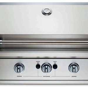 Capital Cooking 32 Built-In Natural Gas Grill With 2 Standard Burners